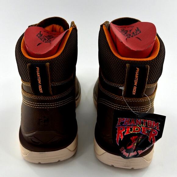 Double H Men\'s Brown 6” Safety Toe Lacer Brunel Boots Size 13 main image 3